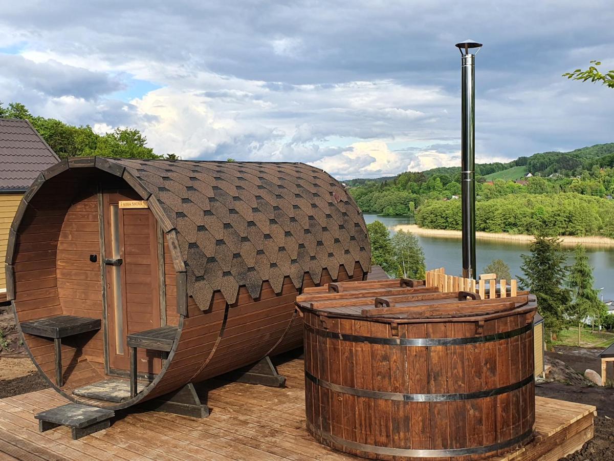 Ostrzycki Las Domki Nad Jeziorem -Balia-Sauna-Prywatny Pomost Pierszczewo Екстериор снимка