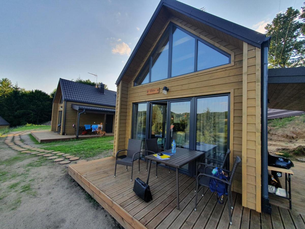 Ostrzycki Las Domki Nad Jeziorem -Balia-Sauna-Prywatny Pomost Pierszczewo Екстериор снимка