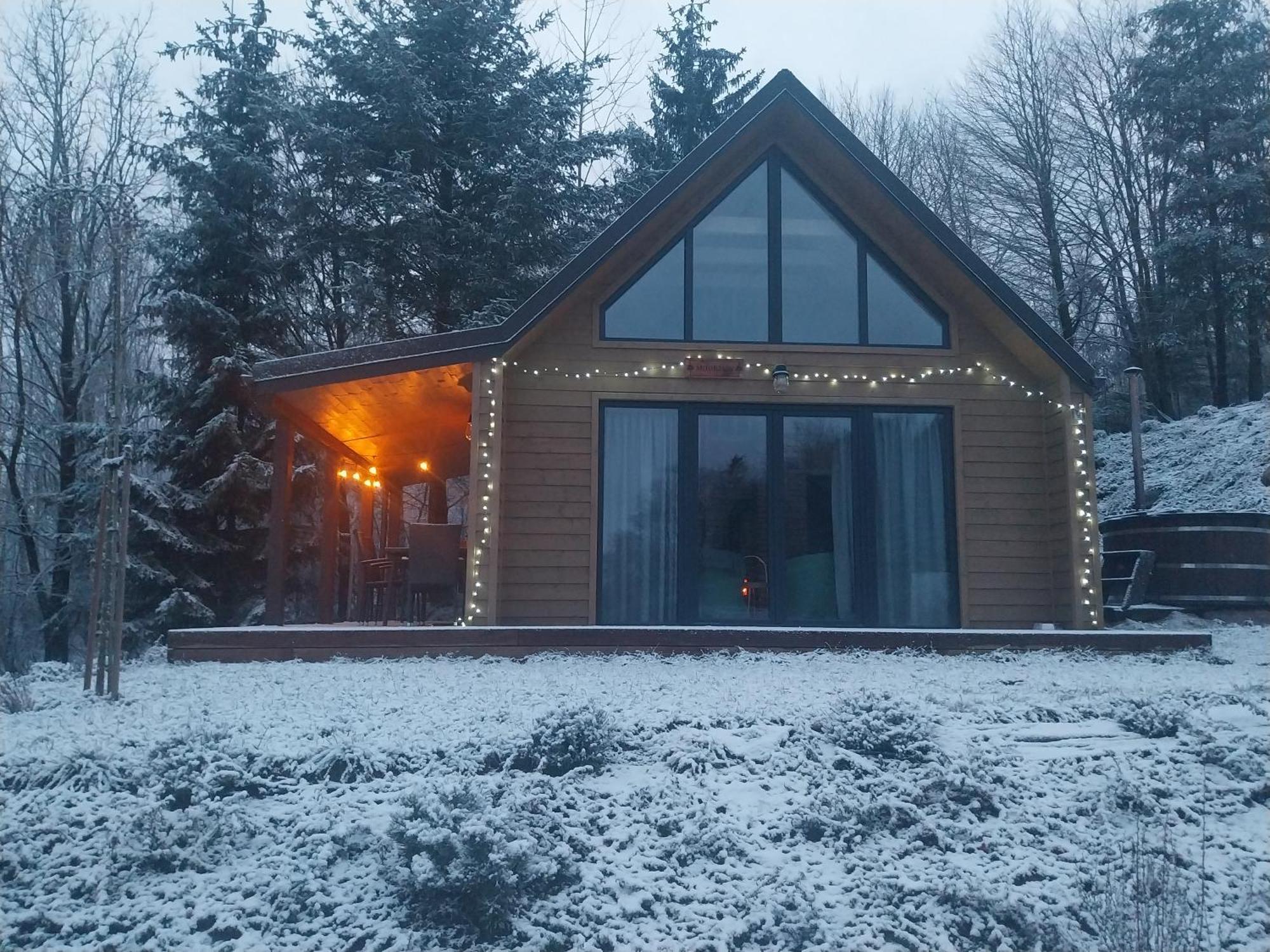 Ostrzycki Las Domki Nad Jeziorem -Balia-Sauna-Prywatny Pomost Pierszczewo Екстериор снимка